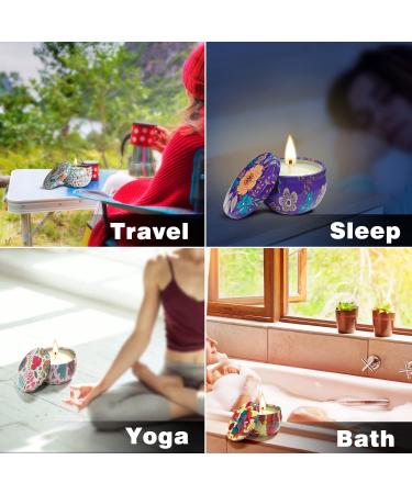 Fragrance Candles Gifts for Women - 6 Pack Aromatherapy Soy Wax Candles for Stress Relief | Mother's Day Thanksgiving & Christmas Gift Set - Buy Online on SooperMarket.com