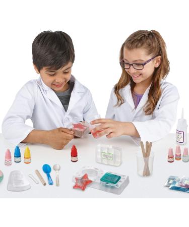 MindWare Science Academy Deluxe Shimmer Lab Kit - 40pcs Teach Cosmetic Chemistry, DIY Bath Bombs, Lip Balm & Soaps with Eco-Friendly Glitter - Boys & Girls - Buy Online on SooperMarket.com