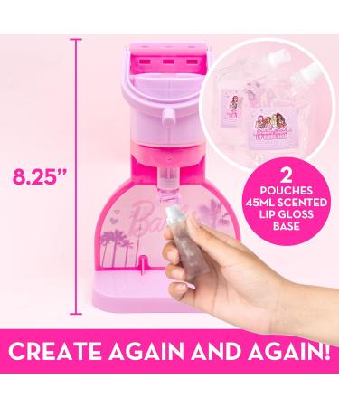 Barbie Sweet Shop Lip Gloss Making Kit - 12 Craft Accessories & Keychains for Kids 6+ Perfect Gift for 6-Year-Old Girls - Buy Online on SooperMarket.com