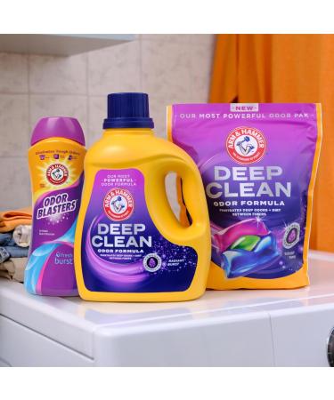 ARM & HAMMER Deep Clean Odor Formula Liquid Laundry Detergent 102 fl oz - 68 Loads | International Shipping Available - Buy Online on SooperMarket.com