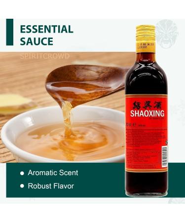 SPIRITCROWD Shaoxing Cooking Wine (For Cooking Only) 700ml 14% Alc./ Vol - Buy Online on SooperMarket.com