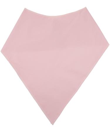 Sammons Preston Bandanna Clothing Protector Bandanna Bib 10" Mid-Neck to Tip & 14-1/2" Wide Pink Made Breathable 100% Cotton Spill-Proof Backing for Accident Safety Adult Size Combats Drooling
