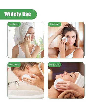 120 Pcs Compressed Face Cleansing Sponges by Luxiv - Exfoliating Makeup Removal Sponges for Women - Buy Online on SooperMarket.com