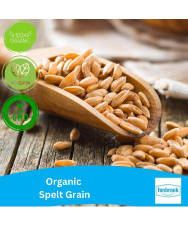 Organic Spelt Grain 1kg | Certified Organic by Fenbrook Organic - Buy Online on SooperMarket.com