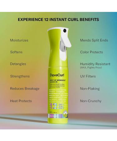 DevaCurl Mist of Wonders 10 fl oz | Leave-In Multi-Benefit Curl Spray - Buy Online on SooperMarket.com