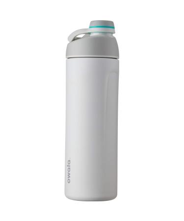Owala Twist Insulated Stainless Steel Water Bottle for Sports and Travel  BPA-Free  24-Ounce  Shy Marshmallow Shy Marshmallow 24-Ounce