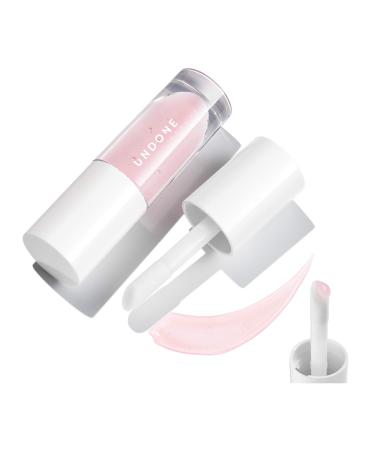 UNDONE BEAUTY Poppa Gloss Moisturizing Tinted Lip Gloss-Balm Hybrid with Long Wear Lieghtweight Formula - Cloudberry Seed Oil Extract for Lip Nourishment & Conditioning - Sweet Pea
