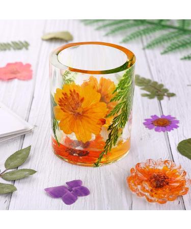 109 Piece Real Dried Pressed Flowers Set with Tweezers - Craft DIY Candle Resin Jewelry Nail Pendant Making Supplies - Buy Online on SooperMarket.com