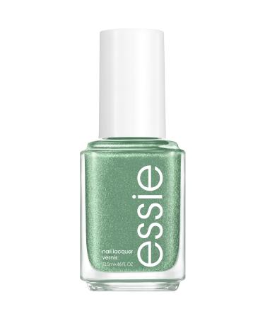 essie Salon-Quality Nail Polish 8-Free Vegan Winter 2022 Sage Green Head To Mistletoe 0.46 oz.
