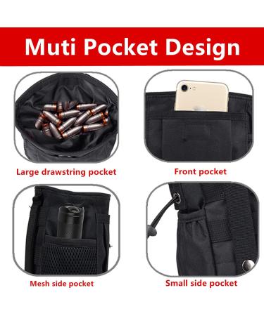 Climbing Chalk Bag with Quick-Clip Belt and 3 Pockets | Rock Climbing & Gymnastics Equipment - Buy Online on SooperMarket.com