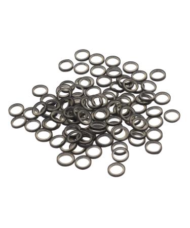 Elastic Rubber Bands  Stretchy 3.5 Oz Elastic Bands for Kids for Braces (Black)