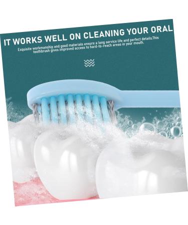 Beavorty Portable Toothbrush Travel-Friendly Mouth Cleaning Brush for Braces | Ideal Travel Toothbrush - Buy Online on SooperMarket.com