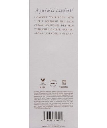 Farmhouse Fresh Rich Shea Butter Body Cream - Fluffy Bunny 8oz | Hydrating Body Moisturizer - Buy Online on SooperMarket.com