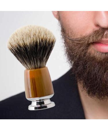 Mag Ideal Razor Brush for Men | Handmade Resin Handle Shaving Brush & Hair Razor Accessories - Buy Online on SooperMarket.com