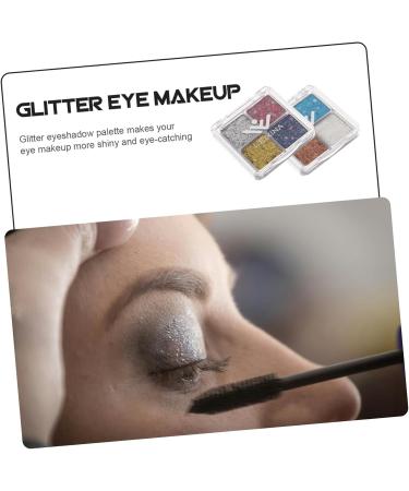 HAPINARY 2pcs Glitter Eye Makeup Glitter Sequins Eyeshadow Face Glitter Chunky Glitter Eyeshadow Eyeshadows - Buy Online on SooperMarket.com