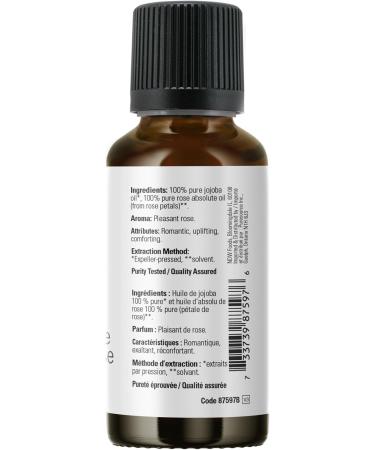 Now Foods Rose Absolute 5% (Rosa damascena)30mL - Buy Online on SooperMarket.com