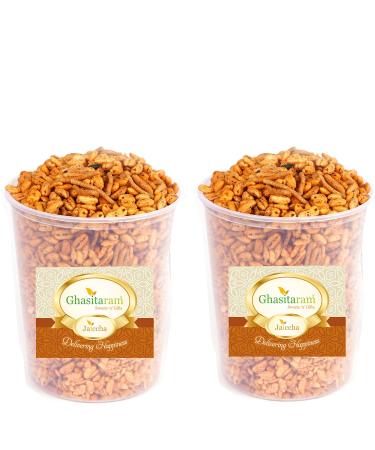 Jaiccha Ghasitaram Roasted Oats Chiwda 450 gms |Diwali Holi Rakhi Valentine Christmas Birthday Anniversary Gift for Her Him Mothers Day Fathers Day|