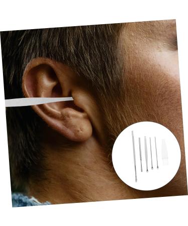 Healeved 4 Sets Stainless Steel Ear Pick Tool Kit for Earwax Removal and Cleaning - Buy Online on SooperMarket.com
