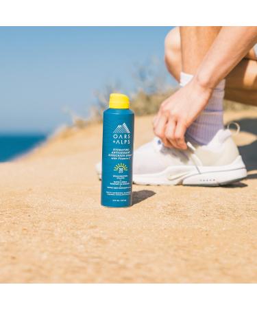 Oars + Alps Hydrating SPF 30 Sunscreen Spray with Vitamin C & Antioxidants - 6 Oz, 2 Pack - Buy Online on SooperMarket.com