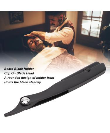 KUIKUI Beard Blade Holder - Comfortable Stable & Portable for Manual Beard Knife - Perfect Grooming Tool - Buy Online on SooperMarket.com