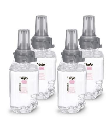 GOJO Clear & Mild Foam Handwash EcoLogo Certified 700 mL Hand Soap Refill for GOJO ADX-7 Push-Style Dispenser (Pack of 4) - 8711-04