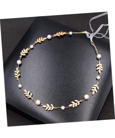 minkissy Hair Bands for Women's Hair Wedding Headband Ladies Headbands Bride Headpieces for Wedding Headwear for Women Bride Headband Gold Tiara Gold Hair Ties Bridesmaid Crystal Pearl - Buy Online on SooperMarket.com