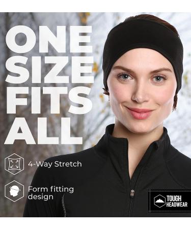 Ponytail Headband for Women - Fleece Ear Warmer for Running and Outdoor Activities in Cold Weather - Buy Online on SooperMarket.com