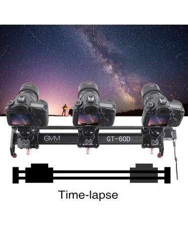 GVM 27'' Motorized Camera Slider for Time-Lapse Video Shooting and Interviews - Buy Online on SooperMarket.com