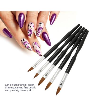 Nail Art Pen Brushes Set Nail Paint Design Pen Painting Nail Art Liner brush Manicure Tool Gel Polish Carving Drawing Painted Pen for Nail Salon Home Use Gift for Women Girl - Buy Online on SooperMarket.com