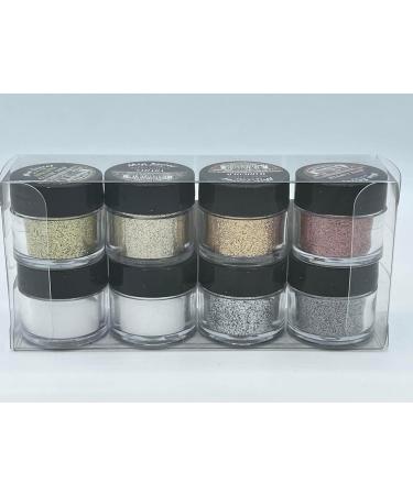 Shop MIA SECRET Micro & Alpha Glitter Collection 8 Jars of 1/4 oz | International Shipping Available - Buy Online on SooperMarket.com