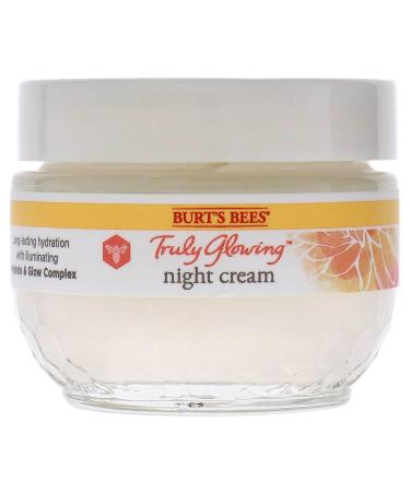 Burt's Bees Truly Glowing Night Cream 1.8 oz - Unisex - White (I0115908) - Buy Online on SooperMarket.com