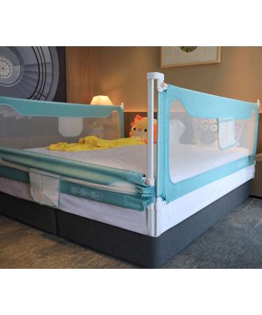BabyGuard Bed Rails for Toddlers - Extra Long and Tall Specially Designed for Twin, Full, Queen, King (59in(150cm))-1side