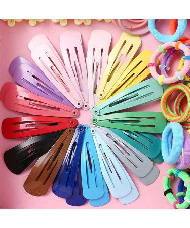780 Pcs Girls Hair Clip & Tie Set - Colorful Ponytail Holders & Rubber Bands for Kids/Toddlers - Hair Accessories in Candy Colors - Buy Online on SooperMarket.com