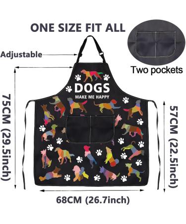 BNQL Waterproof Dog Care Apron for Grooming & Training | Cute Dog Gifts for Happy Pups - Buy Online on SooperMarket.com