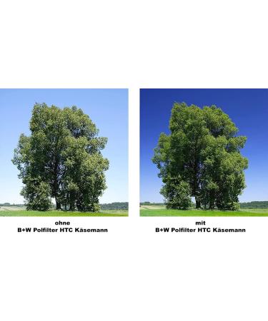 B+W 82mm Kaesemann Circular Polarizer Filter - High Transmission, MRC Nano Glass - Buy Online on SooperMarket.com