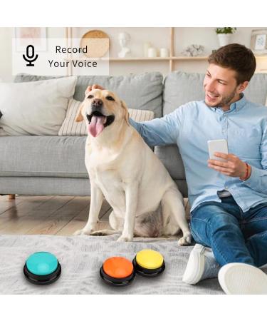 6 Pack Multicolored Language Recording Buttons - 30-Second Describable Pet Training & Creative Learning Gifts for Kids & Office Fun - Buy Online on SooperMarket.com