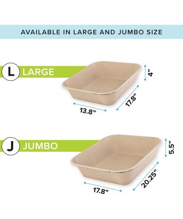 Kitty Sift Disposable Sifting Litter Box & Liners - Large - 6 Piece Set - Buy Online on SooperMarket.com