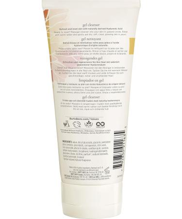 Burt's Bees Truly Glowing Refreshing Gel Facial Cleanser Daily Face Wash with Hyaluronic Acid 99.9% Natural Origin Developed with Dermatologists 170g Gel Cleanser With Hyaluronic Acid - Buy Online on SooperMarket.com