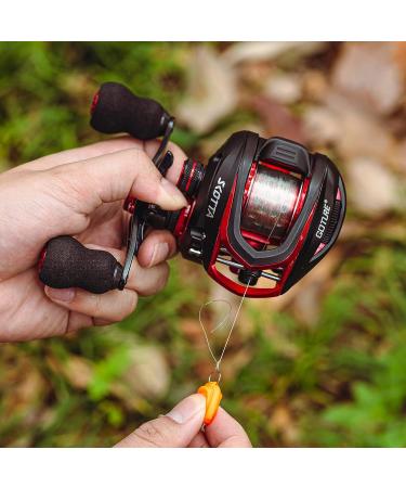 Goture Fishing Reel Line Stopper Set - 18PCS | Tackle Baitcasting & Spinning Reel Line Clip Buckle Holder Accessories - Buy Online on SooperMarket.com