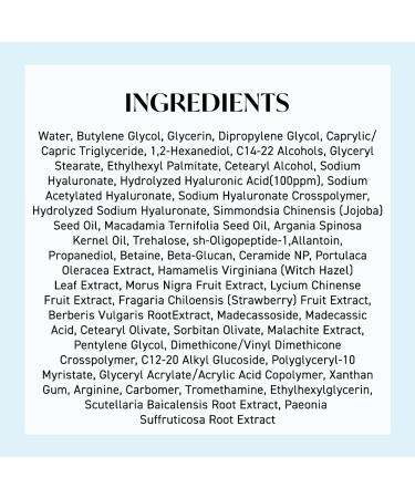 TORRIDEN DIVE-IN Hyaluronic Acid Cream 2.71 fl oz | For Sensitive & Oily Skin | Fragrance-free, Lightweight, Vegan | Clean & Cruelty-Free - Buy Online on SooperMarket.com