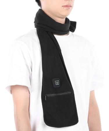 USB Heated Scarf - Composite Fiber Heating Pad for Neck | Perfect for Men & Women | Ideal for Snowboarding & Skiing - Buy Online on SooperMarket.com