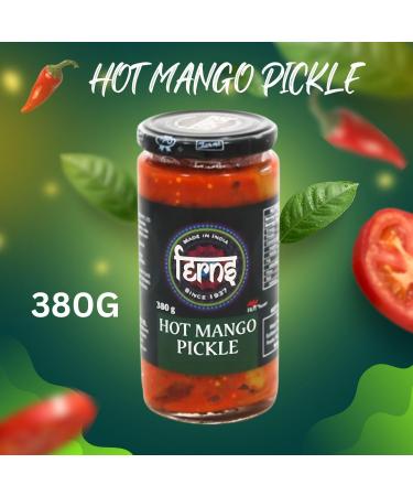Fern Pickle Curry Sauce Chutney Pick N Mix | Choose From 17+ Flavours |Hot Curry Paste Vindaloo Curry Hot Mango Pickle Hot Lime Pickle Mild Lime Pickle Chilli Pickle - Pack of 3 - Buy Online on SooperMarket.com