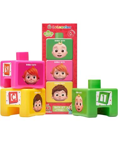 3 Pack - 175ml Educational Bubble Bath Bottles | Stackable Design - Buy Online on SooperMarket.com