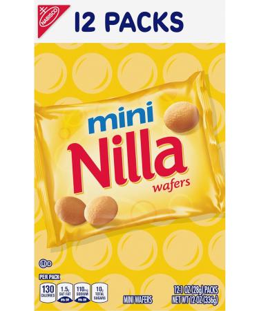 Nabisco Mini Nilla Wafer Individual Wrapped 336g-28g/12ct - Buy Online on SooperMarket.com