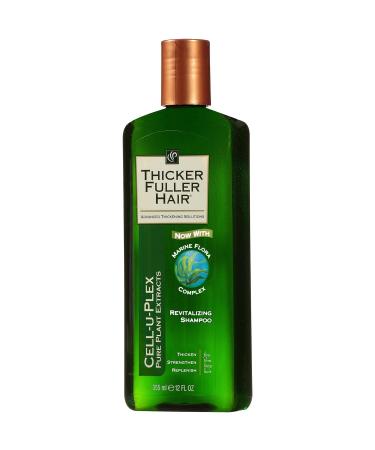 Thicker Fuller Hair Revitalizing Shampoo 12oz Bottle - Pack of 6 | Hair Growth Formula - Buy Online on SooperMarket.com