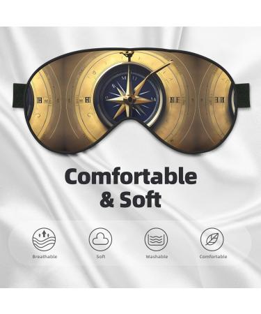 Law of The Compass Navigation Soft Sleep Mask for Women Breathable Eye Patch Perfect for Travel and Relaxation - Buy Online on SooperMarket.com