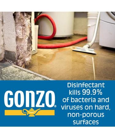 Gonzo Natural Magic Disinfectant Spray & Multipurpose Cleaner - Lavender Value Pack (24 oz & 128 oz) | Odor Eliminator Flood & Fire Damage Restoration - International Shipping Available - Buy Online on SooperMarket.com