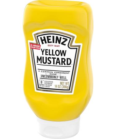 Heinz Yellow Mustard 2 x 397g - Buy Online on SooperMarket.com