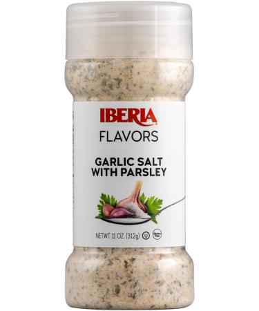 Iberia Garlic Salt With Parsley, 11 Ounce
