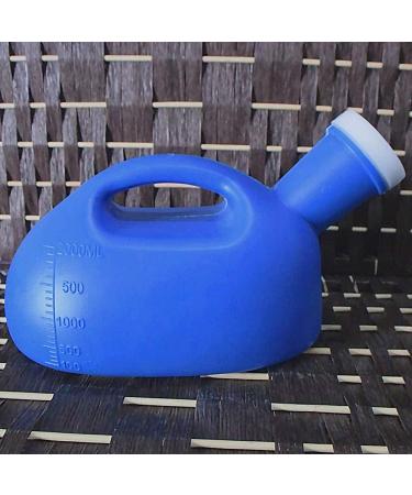 Male Urinal Bottle Camping Toilet Urine Bottle 2000ML Male Urinal Portable Mens Potty Pee Bottle Collector Travel Toilet - Buy Online on SooperMarket.com